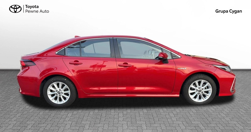 Toyota Corolla cena 82800 przebieg: 56800, rok produkcji 2019 z Mordy małe 79